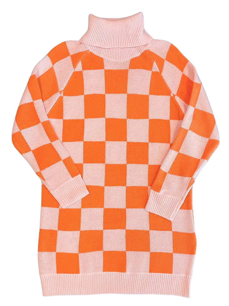 Scoreboard Sweater Dress